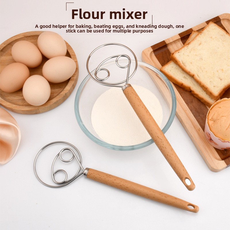 Danish Pancake Pan - 1Pc Danish Dough Whisk With Plastic