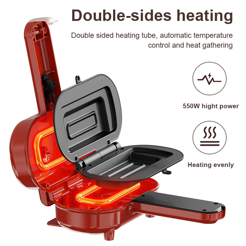 Double-Sided Seal Press Sandwi - Hot Dog Press 评论和价格