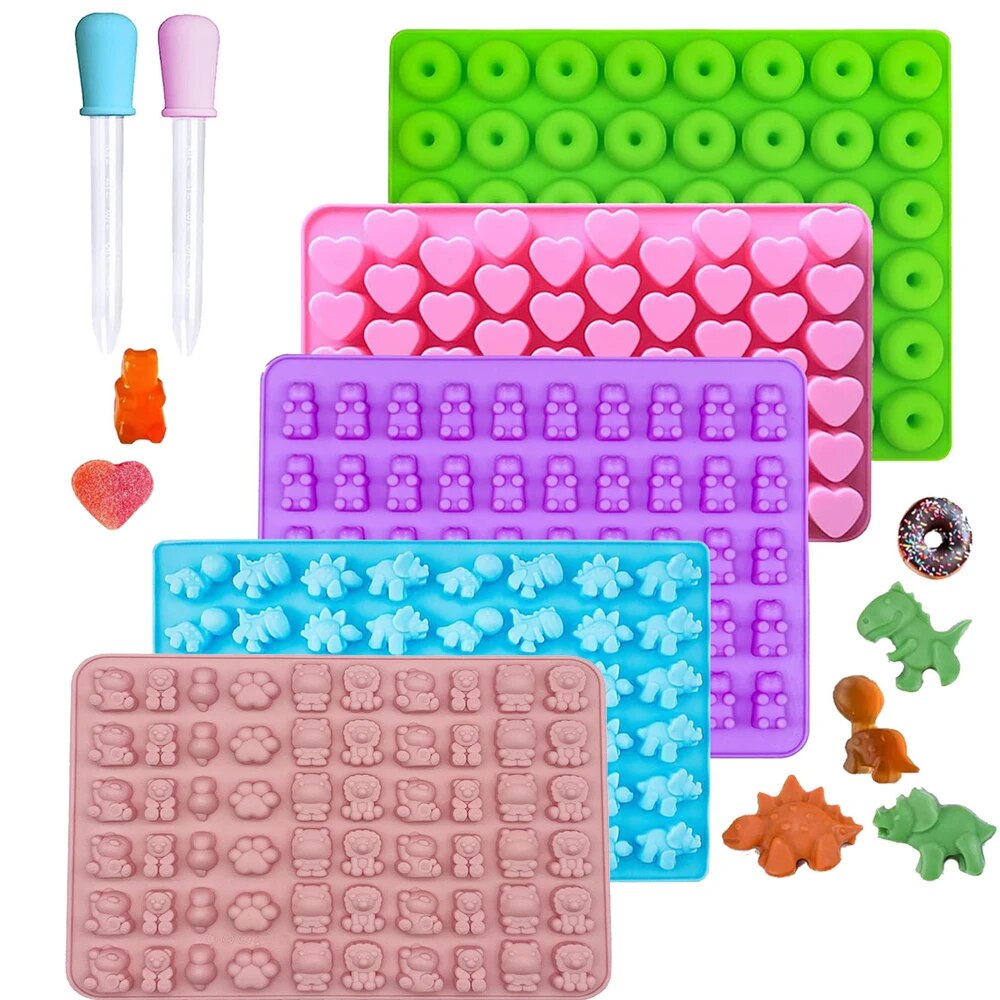 Gummy Bear Molds Silicone Mini - Donut Mold Silicone 评论和价格