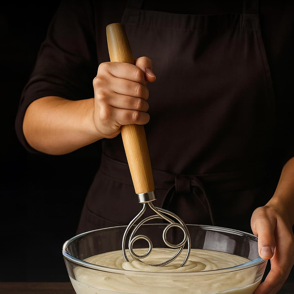 304 Stainless Steel Dough Whis - Danish Pancake Pan 评论和价格