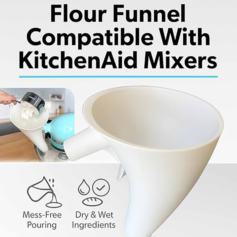 1 Pcs Random Color Flour Funne - Kitchenaid Mixer Artisan 5Qt 评论和价格