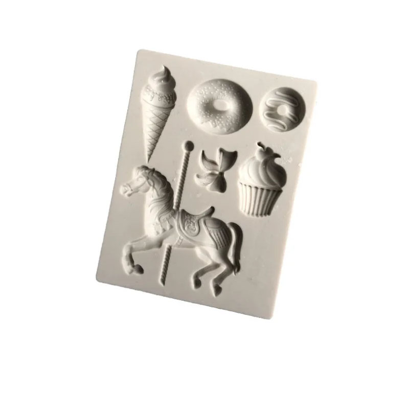 Trojan horse ice cream doughnu - Donut Mold Silicone 评论和价格