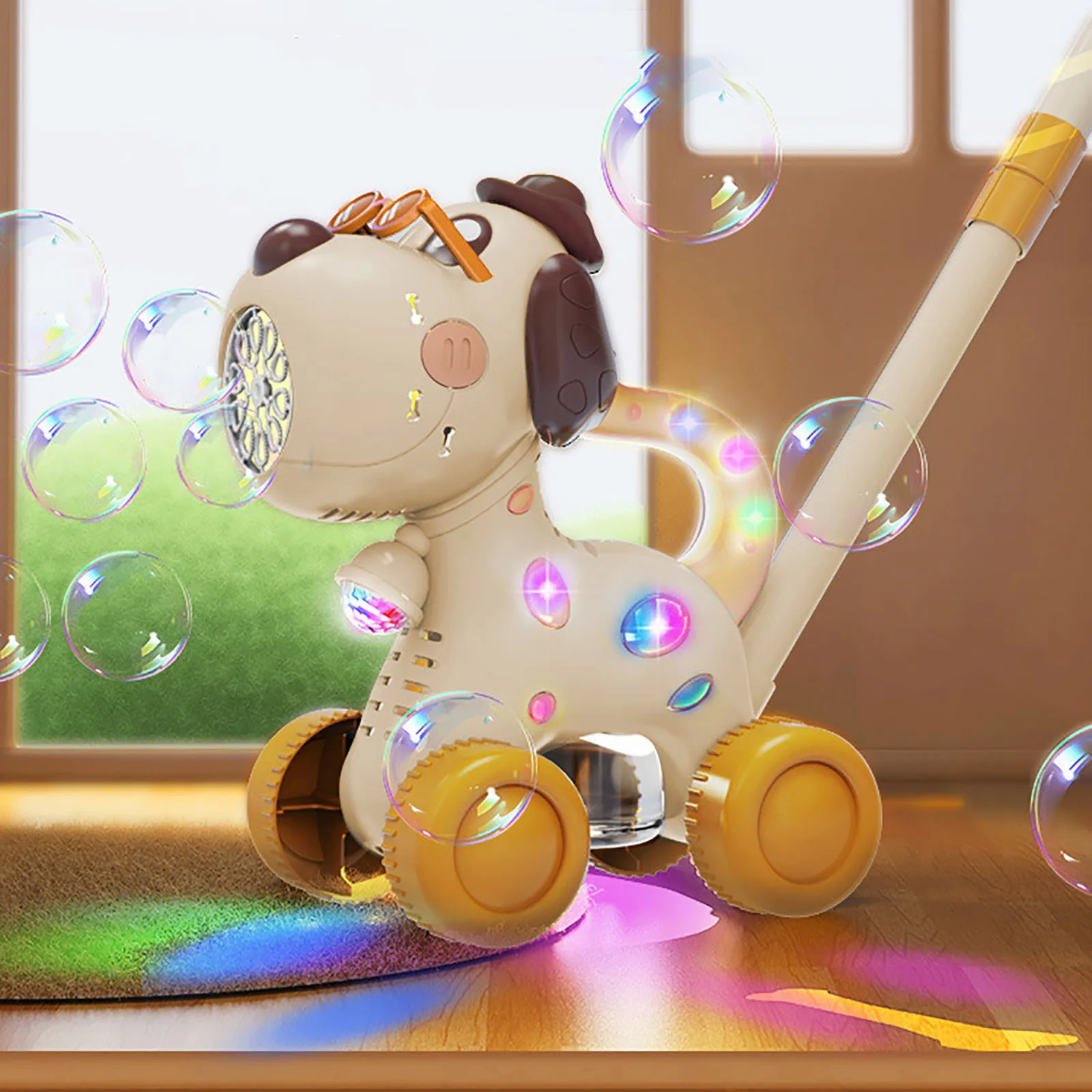 Dog Bubble Walker Toys Outdoor - Hot Dog Press 评论和价格