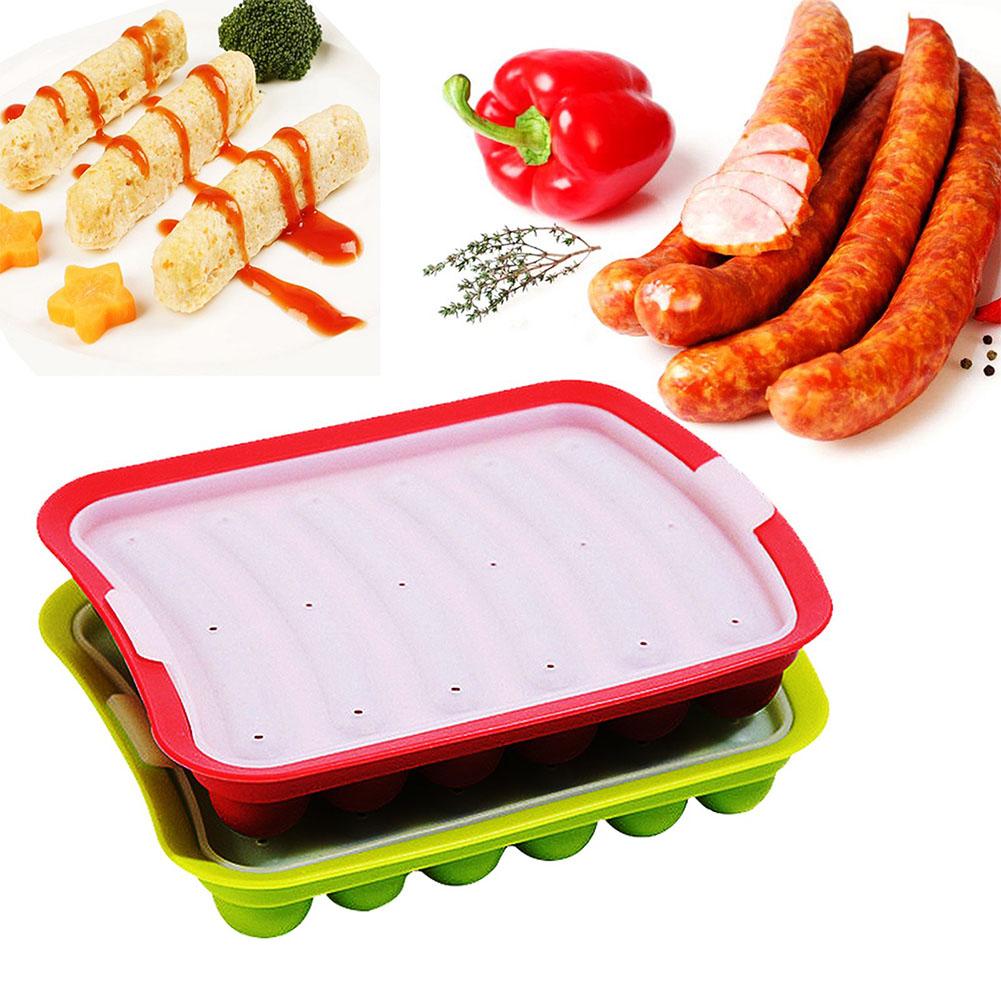 Sausage Maker Mould 6 Grids Si - Hot Dog Press 评论和价格