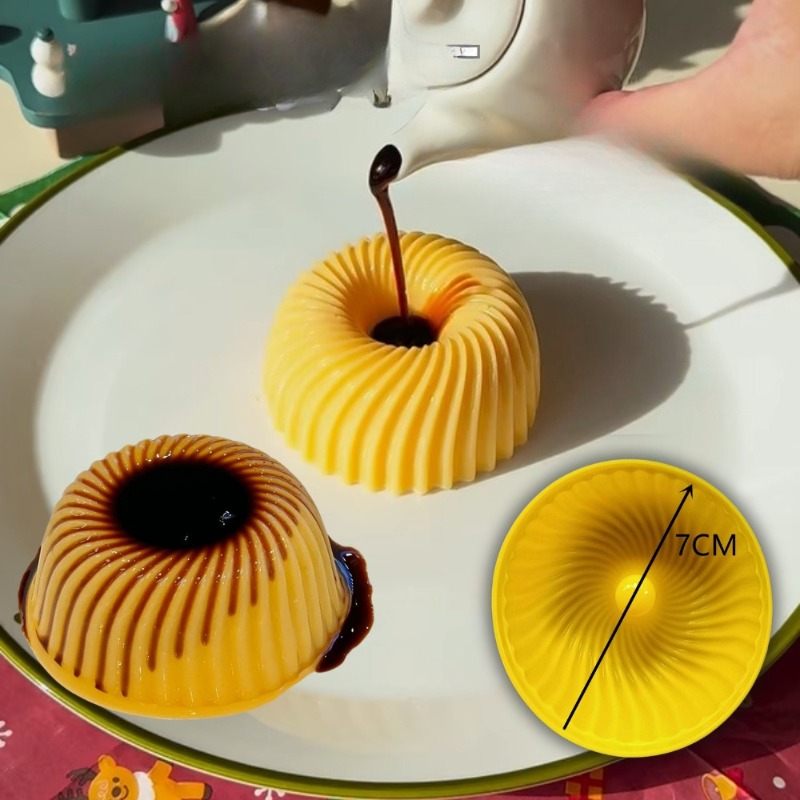 Silicone Crème Brûlée Cupcake  - Donut Mold Silicone 评论和价格