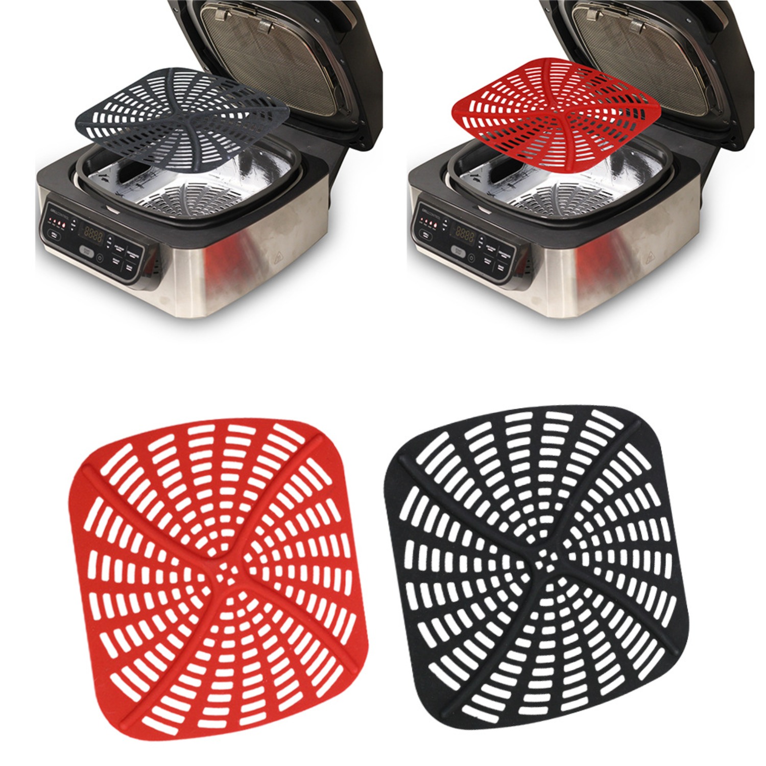 2 PC Reusable Silicone Liner S - Ninja Air Fryer Af300 评论和价格