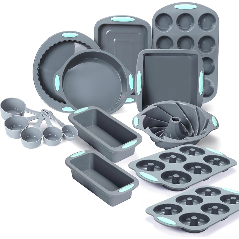 Silicone Fluted Cake Pans Non- - Donut Mold Silicone 评论和价格